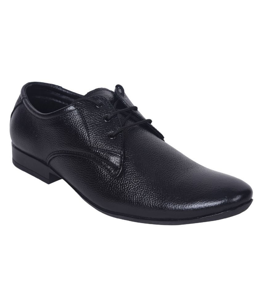     			Ajanta. - Black Men's Derby Formal Shoes