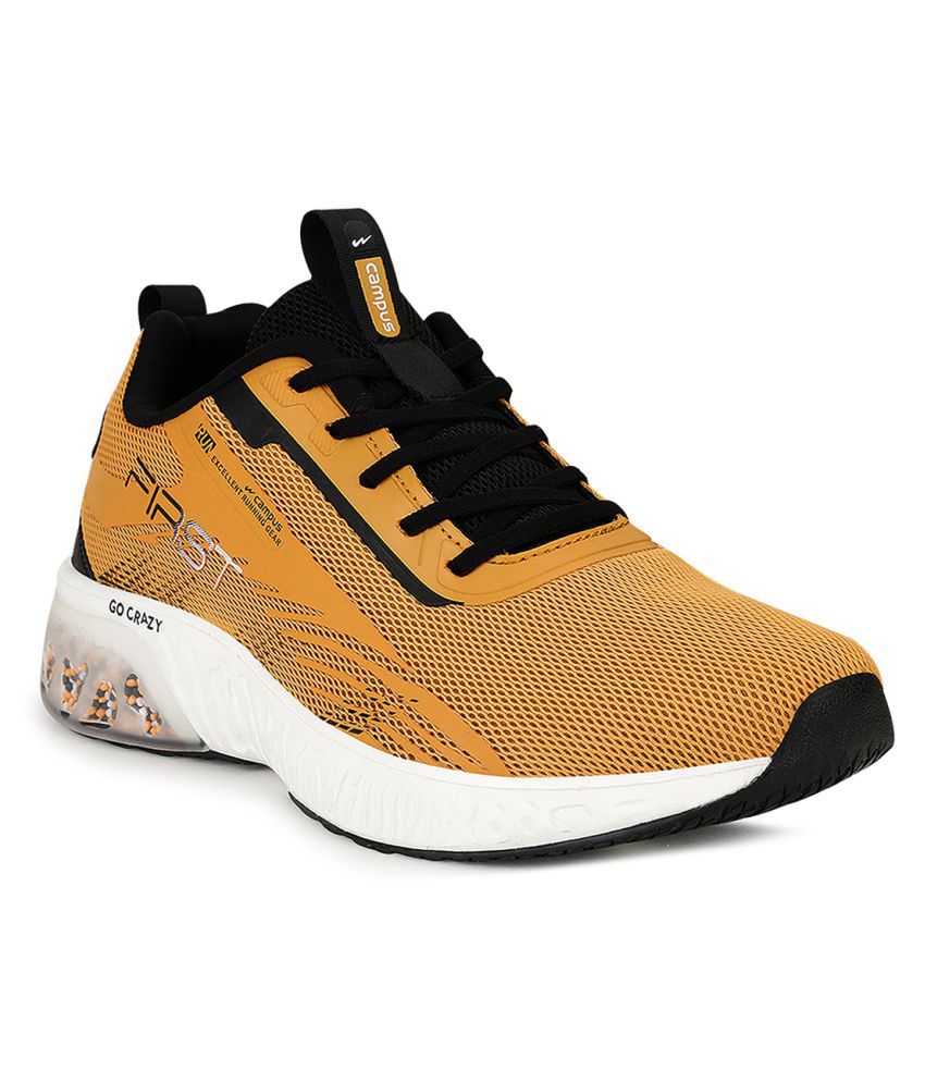Campus FIRST Yellow  Men's Sports Running Shoes
