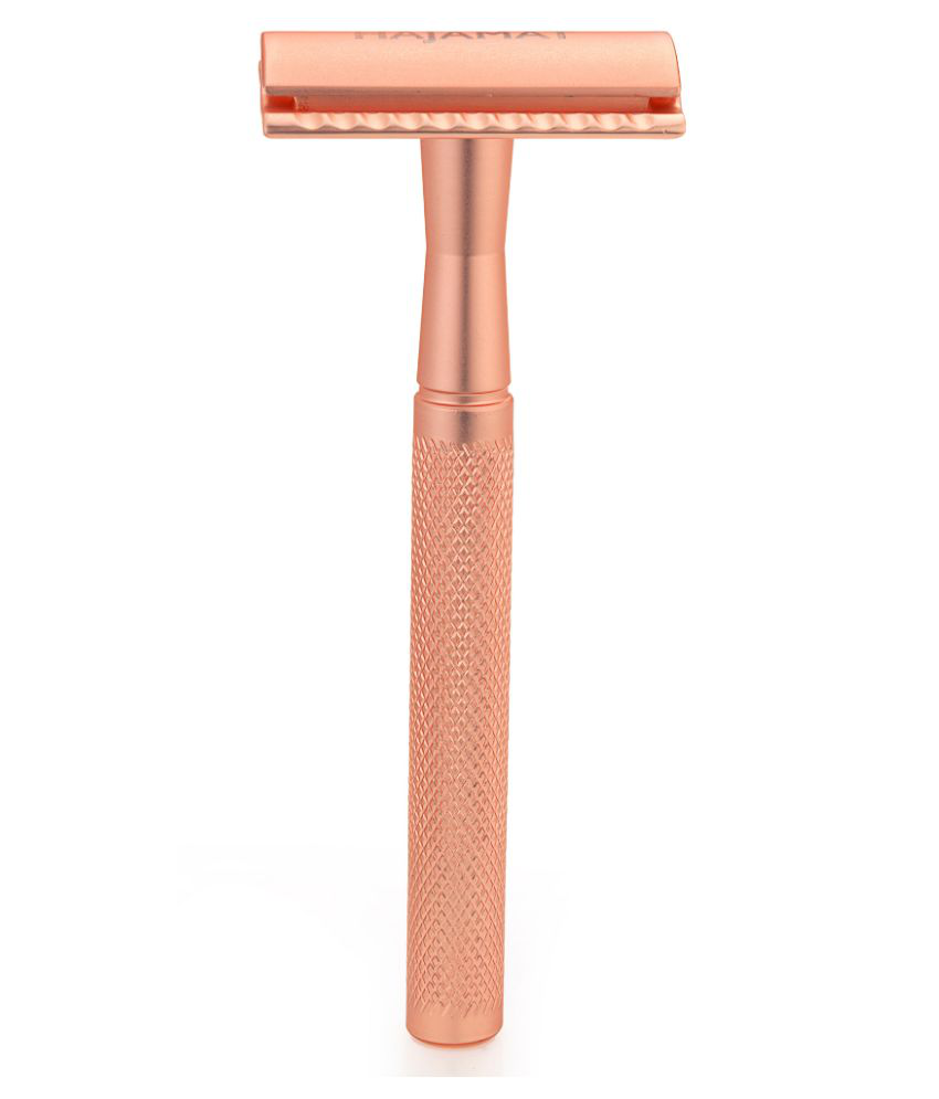 Hajamat Trowel Double Edge Safety Razor |Stainless Steel 304| Closed Comb| Rose Gold Finish