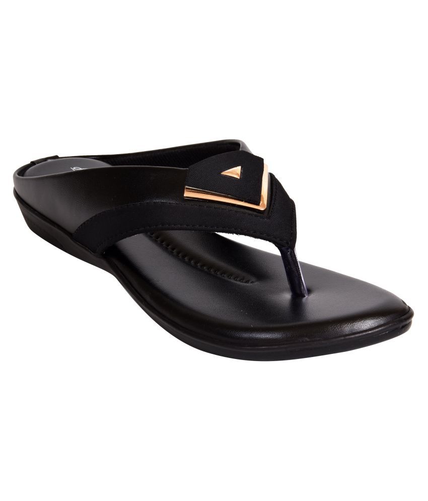     			Ajanta -  Black Women's Flats