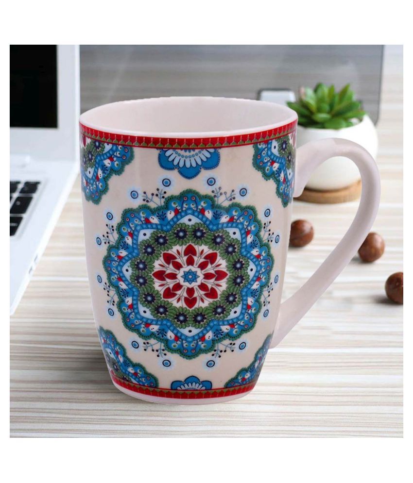 Kookee Ceramic Coffee Mug 2 Pcs 325 mL