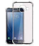 Samsung Galaxy J7 (2016) Bumper Cases Megha Star - Transparent Premium Transparent Case