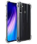 Xiaomi Redmi Note 8 Bumper Cases Megha Star - Transparent Premium Transparent Case