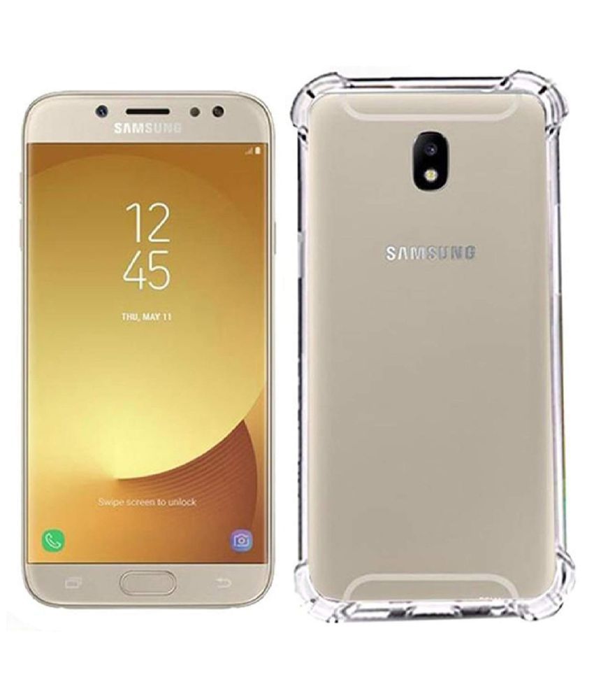     			Samsung Galaxy J7 Pro Bumper Cases KOVADO - Transparent Premium Transparent Case