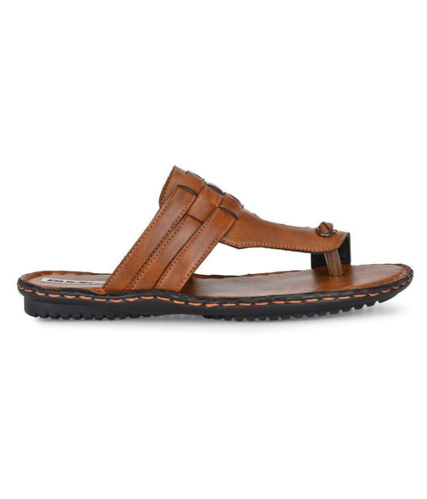 bucik tan leather slippers