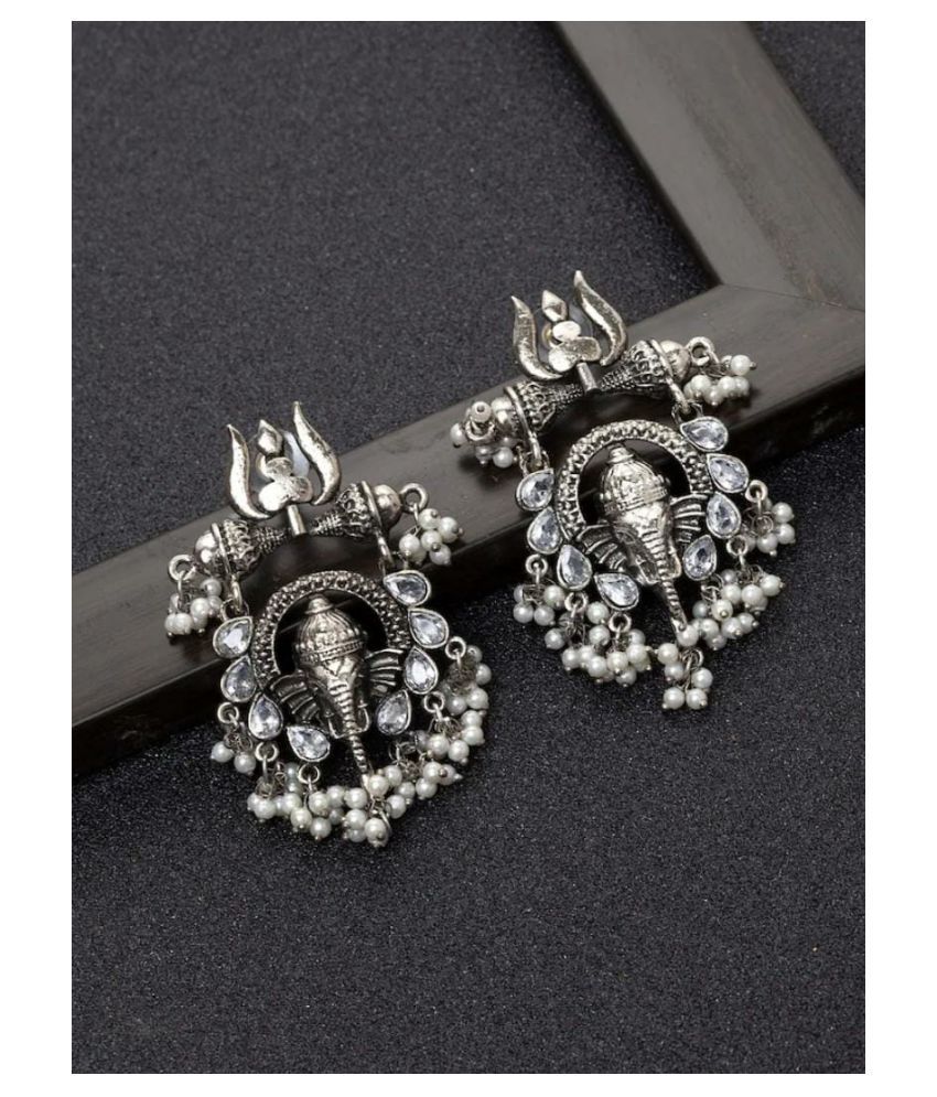 ganesh oxidised jewellery