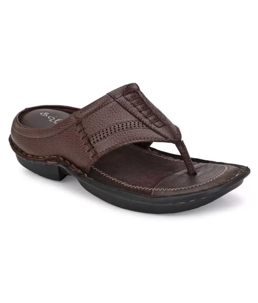 KHADIM - Tan Men's Toe covered Flip Flop - Buy KHADIM - Tan Men's Toe  covered Flip Flop Online at Best Prices in India on Snapdeal
