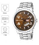 Walrus Large Size Dial Metal Analog Men's Watch