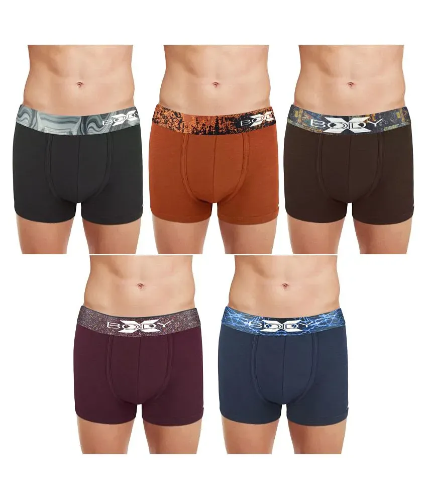 Body X Multi Trunk Pack of 5 - Buy Body X Multi Trunk Pack of 5 Online at  Best Prices in India on Snapdeal