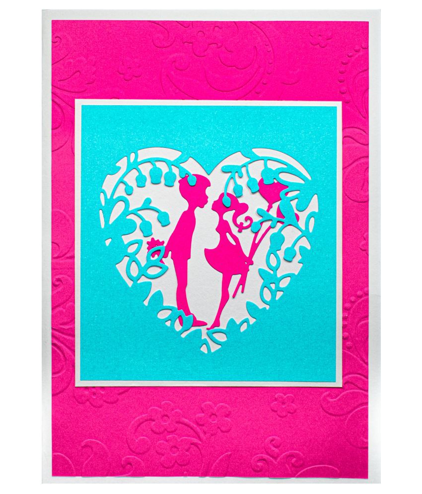     			AanyaCentric Handmade Greeting Card for Lover Boyfriend Girlfriend Husband Wife