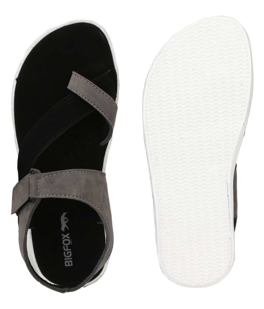 big fox suede leather sandals