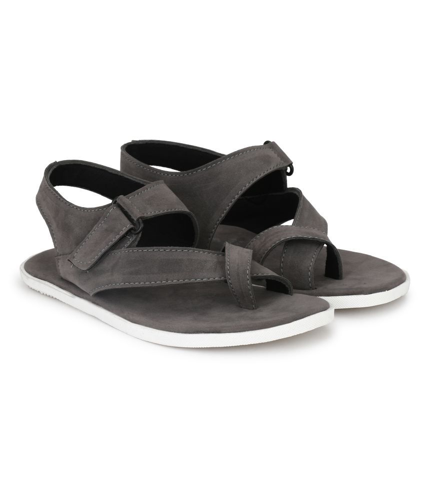 big fox suede leather sandals