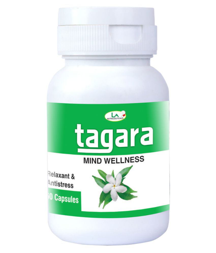 LA NUTRACEUTICALS Tagara (Mind Wellness) Capsule 60 no.s Pack Of 2