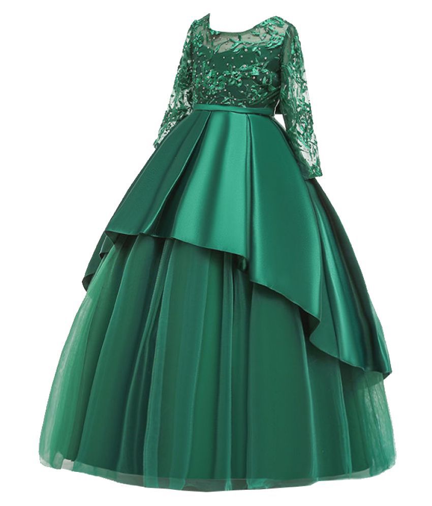 Green Colour Dresses