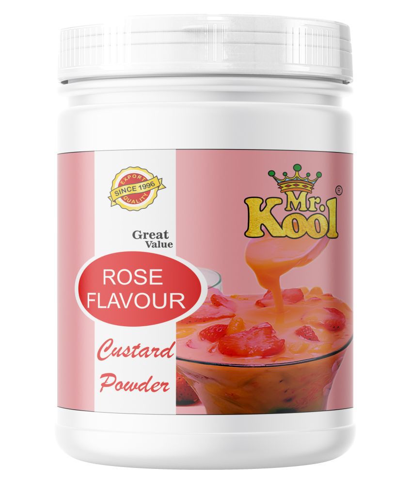 Mr.Kool Premium Rose Flavor Custard Powder 800 g