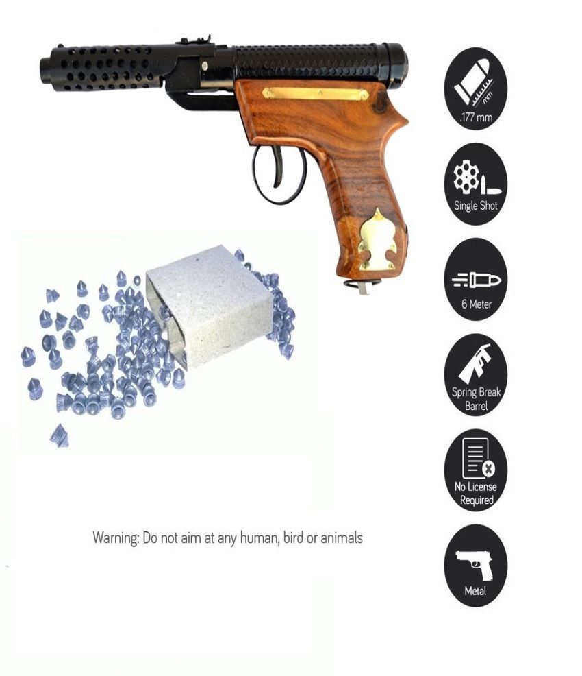 AIR GUN BULLET WOODEN MARK 2 WITH 100 BULLETS Buy AIR GUN BULLET