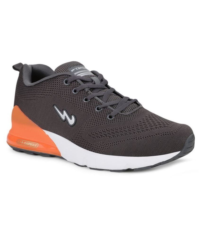 Campus NORTH PLUS Gray Running Shoes 