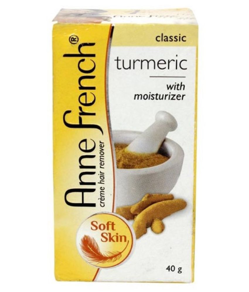 Anne French Turmeric Hair Removal Crème Hair Removal Cream 40 g: Buy Anne  French Turmeric Hair Removal Crème Hair Removal Cream 40 g at Best Prices  in India - Snapdeal