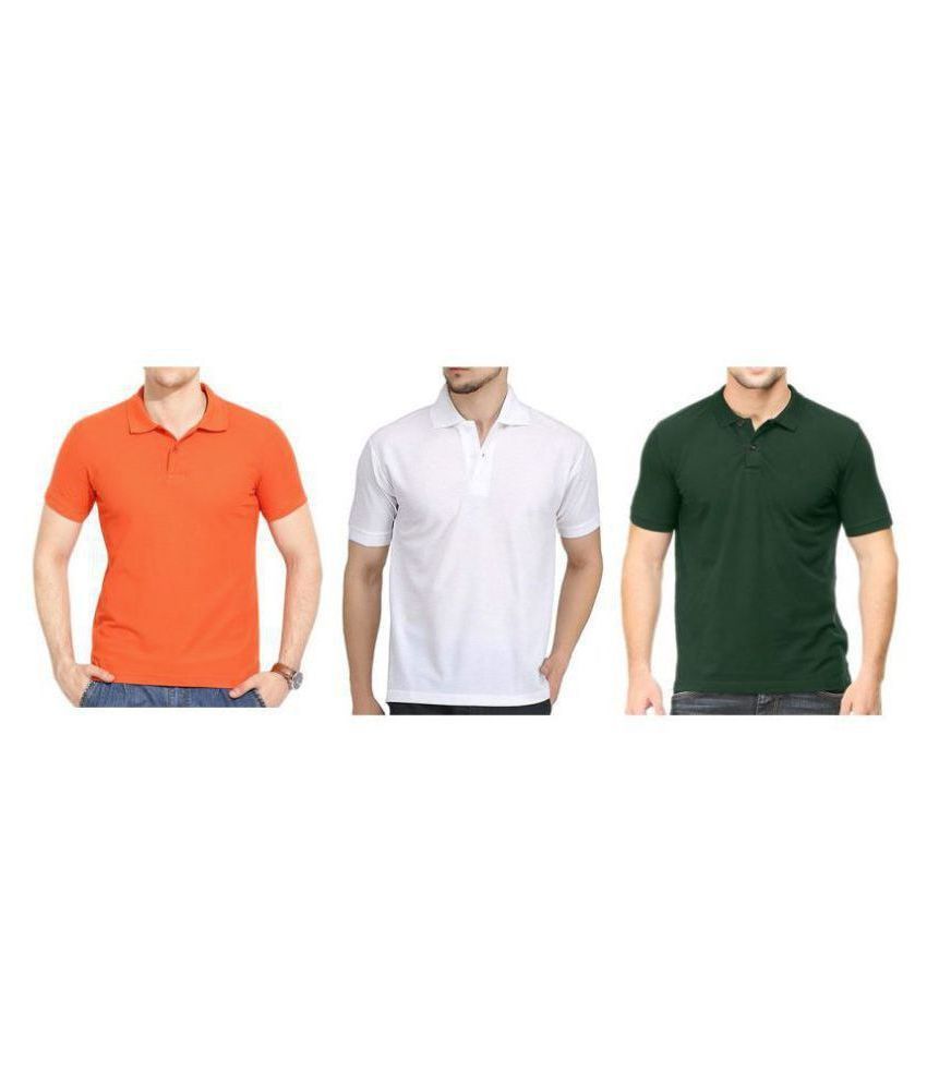 collar t shirt pack of 3