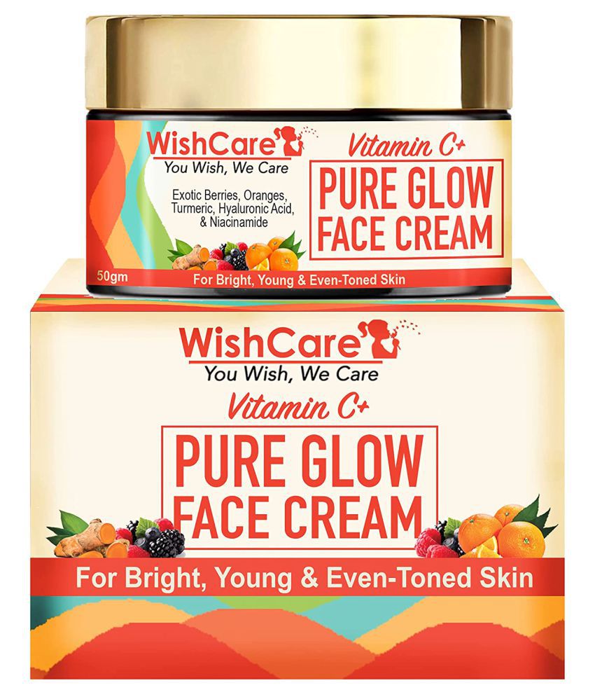     			WishCare Vitamin C Pure Glow Face Cream for Women & Men Day Cream 50 gm