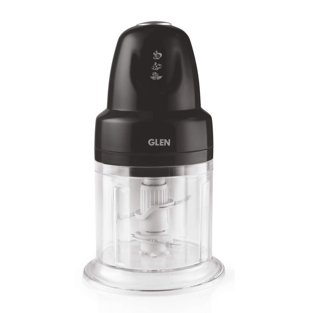Glen Vegetable Mini Chopper 4043 Turbo Black 2 Blades Price in India