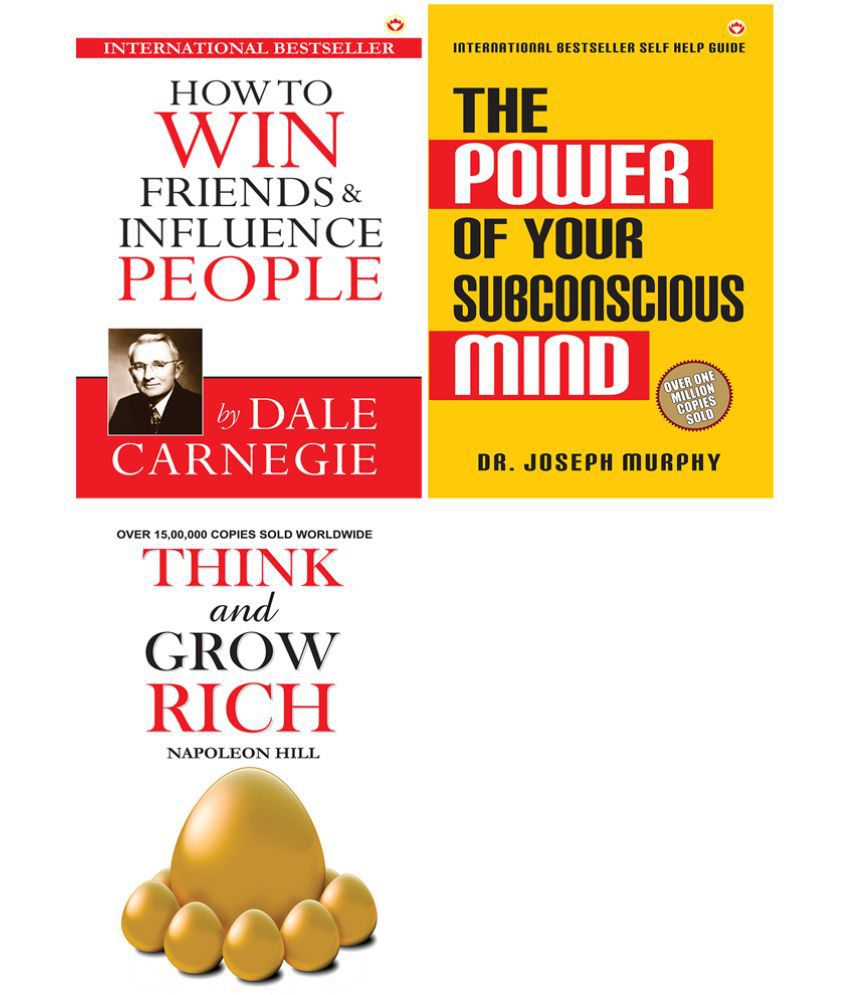     			How to Win Friends & Influence People+The Power of Your Subconscious Mind+Think and Grow Rich