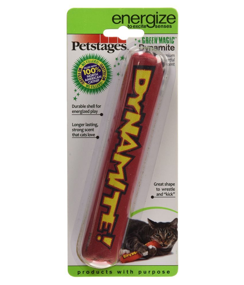 dynamite catnip toy