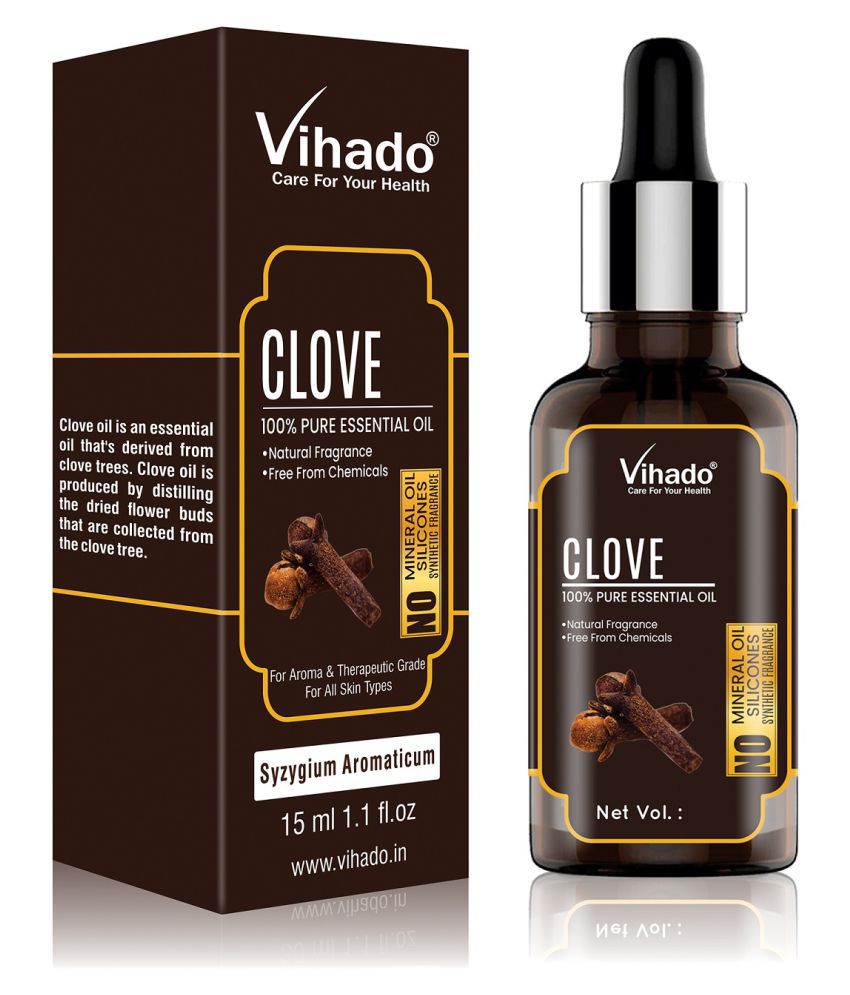     			Vihado Pure Clove Essential Oil 15 mL