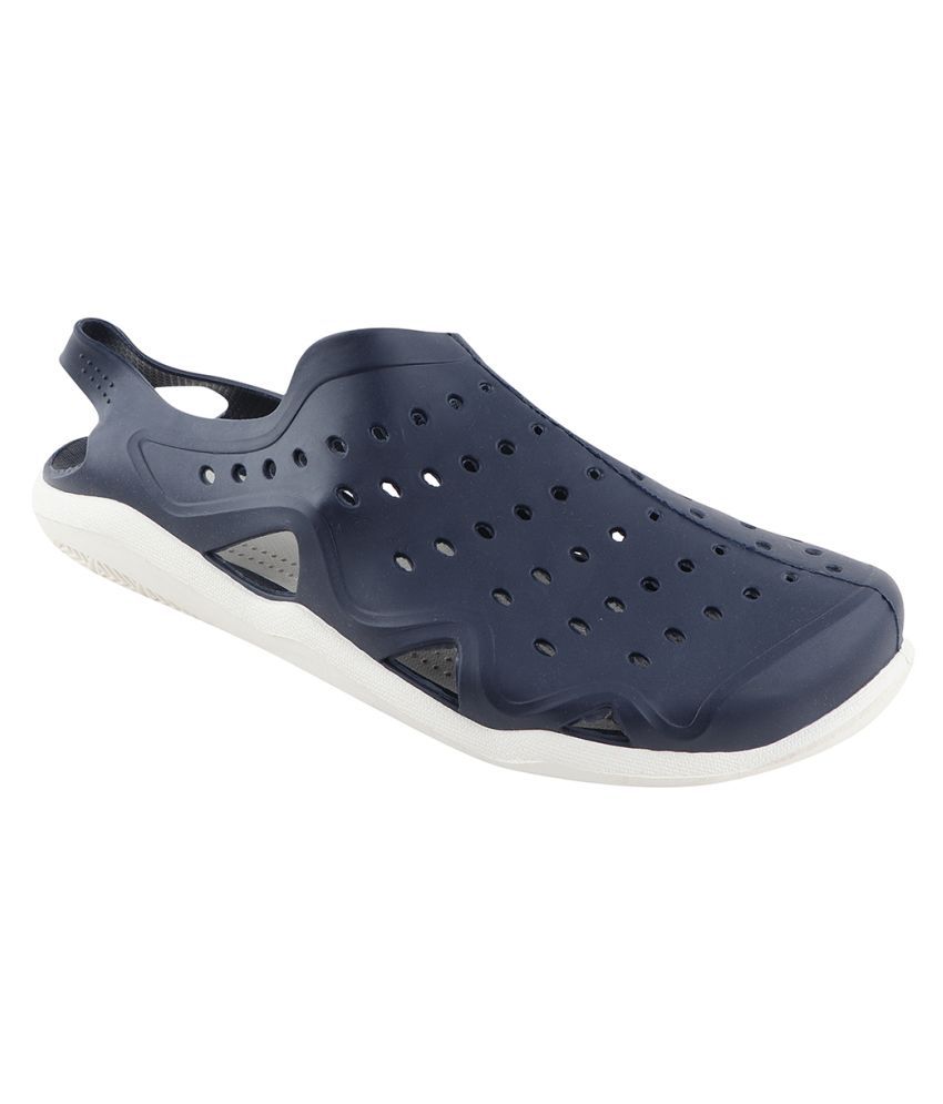 Do Bhai Blue Synthetic Floater Sandals