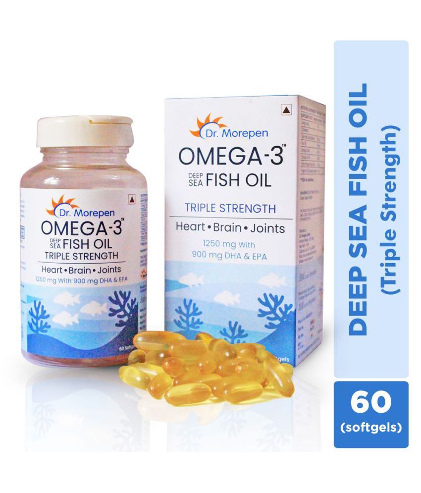 Buy Dr. Morepen Omega 3 Capsule TripleStrength 60 no.s Vitamins Softgel  Online at Best Price in India - Snapdeal