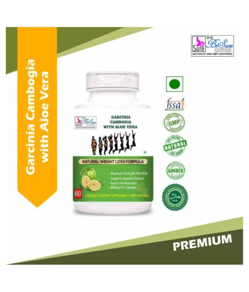     			BeSure Garcinia Cambogia Fat Burner Capsule with AloeVera 800 mg Fat Burner Capsule