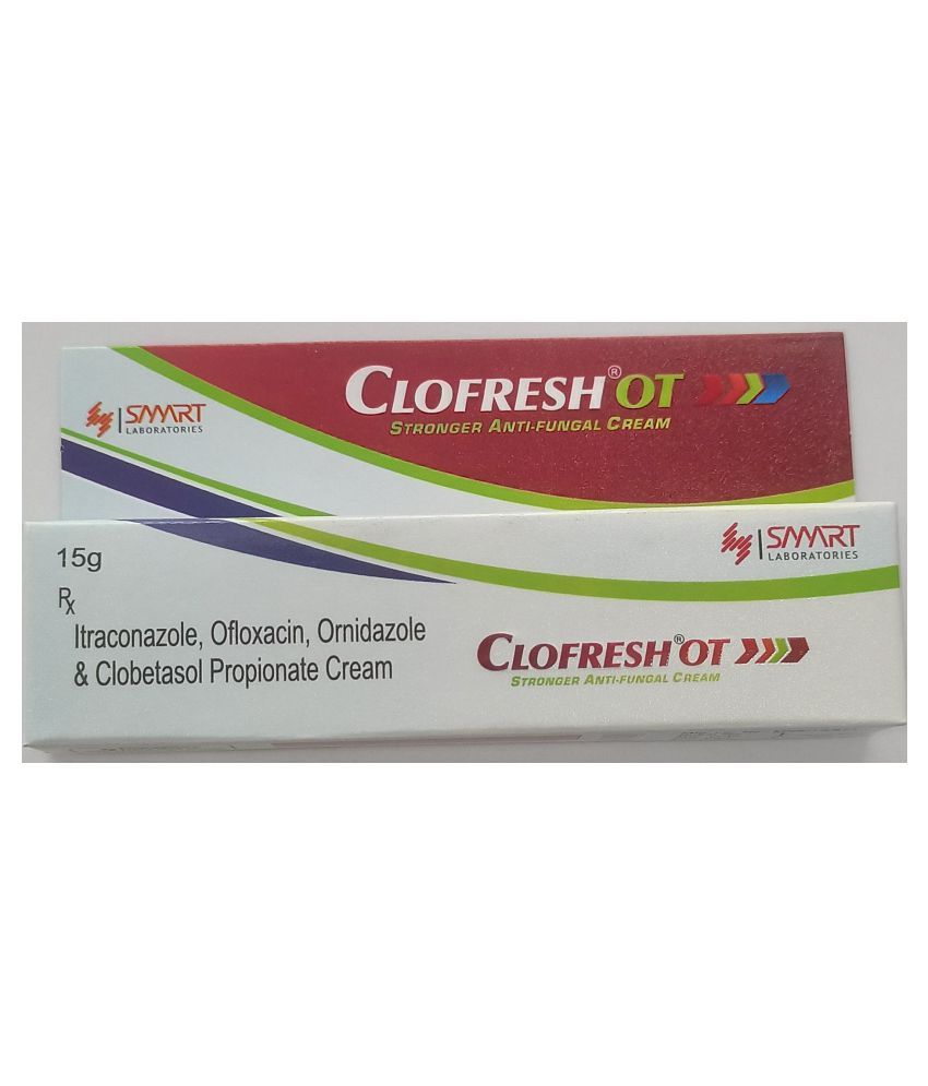 Buy CLOFRESH OT CREAM 15 GM ( PACK OF 5) Day Cream 75 gm Pack of 5