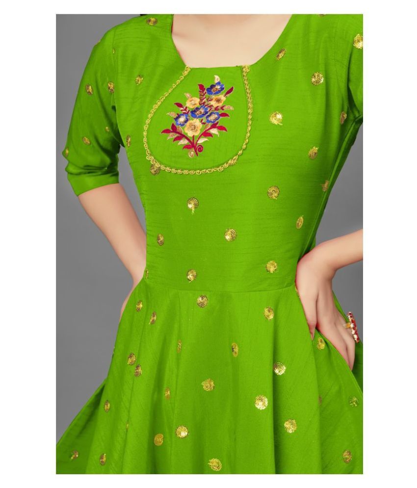 peplum kurti with lehenga