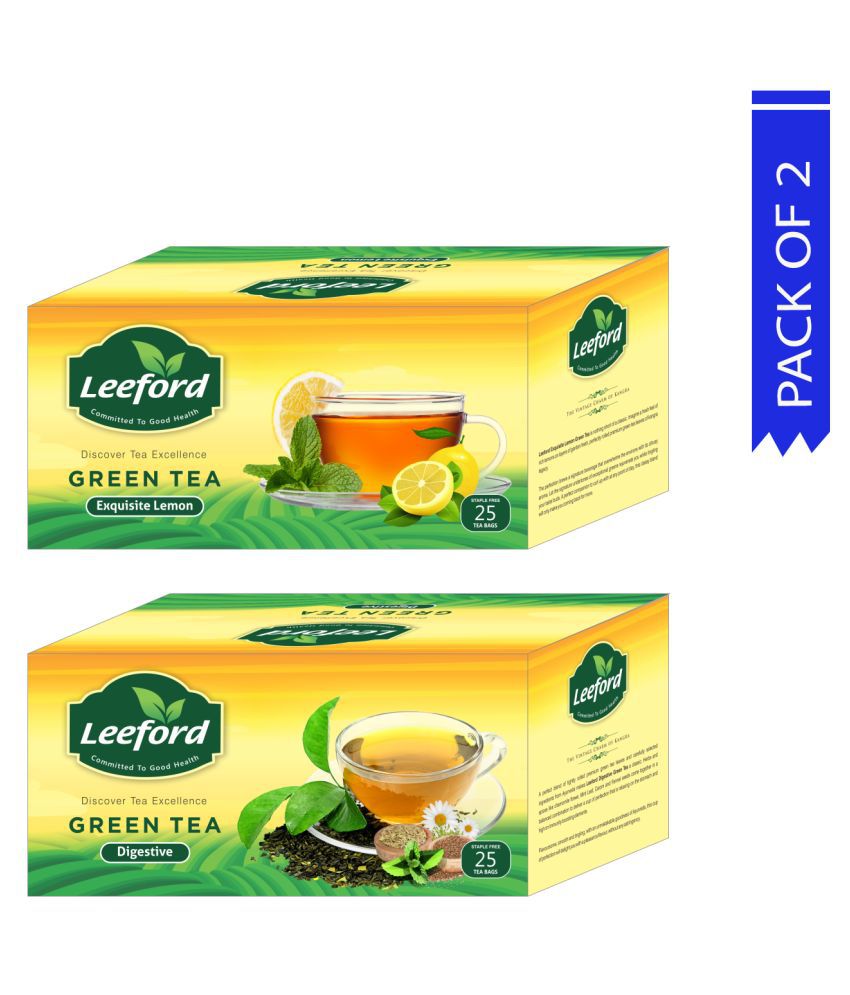 Leeford Green Tea Bags 220 gm Pack of 2