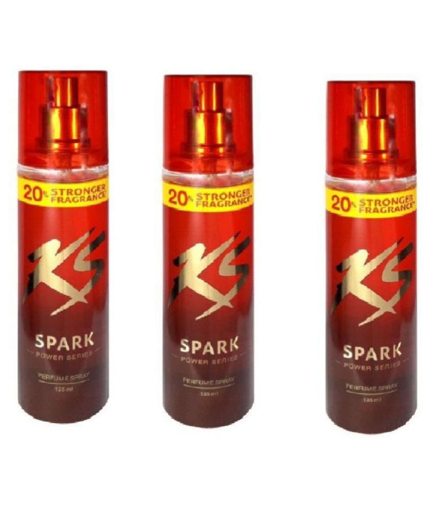     			KamaSutra Spark Power Series Body Spray (135 ml each , pack of 3)