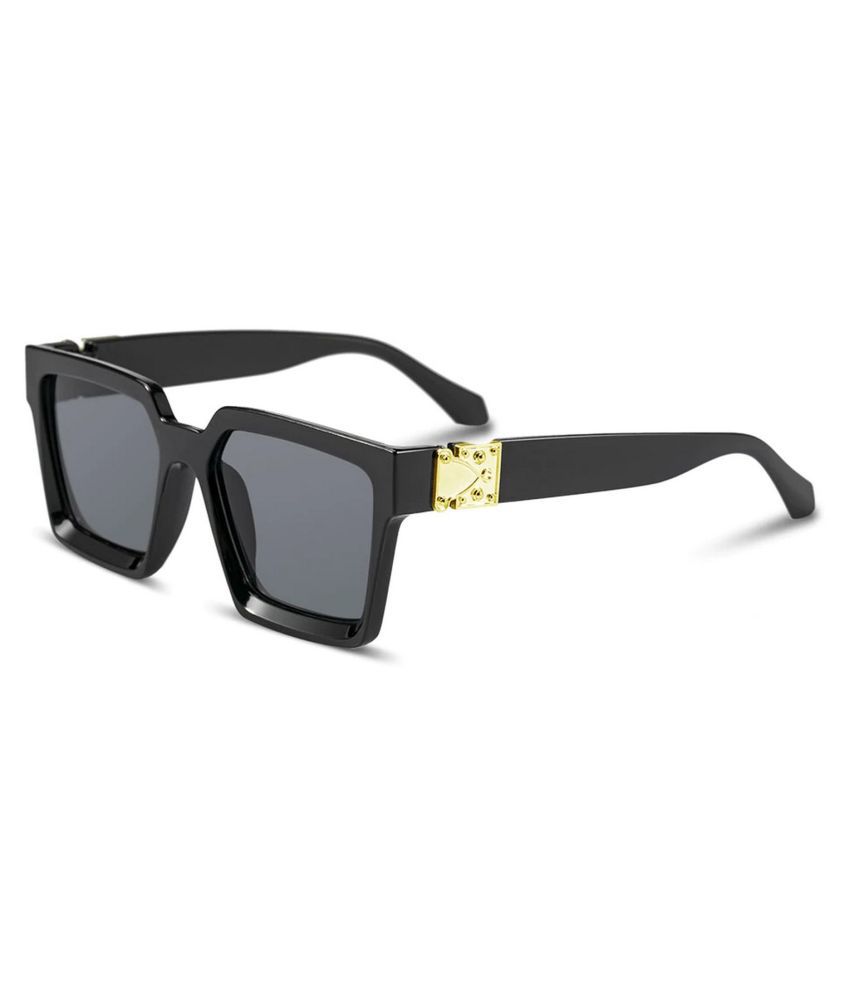 Dervin - Black Square Sunglasses ( SD421 ) - Buy Dervin - Black Square ...