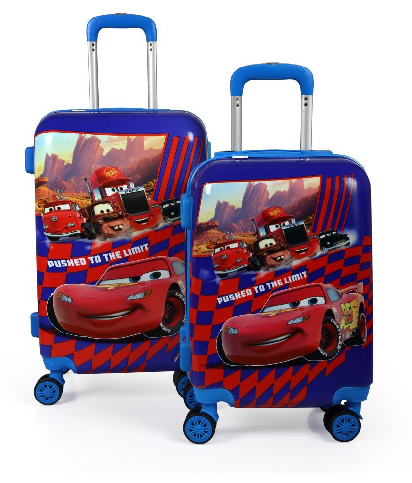 disney cars luggage set