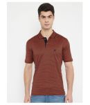 Duke - Brown Polyester Regular Fit Men's Polo T Shirt ( Pack of 1 )