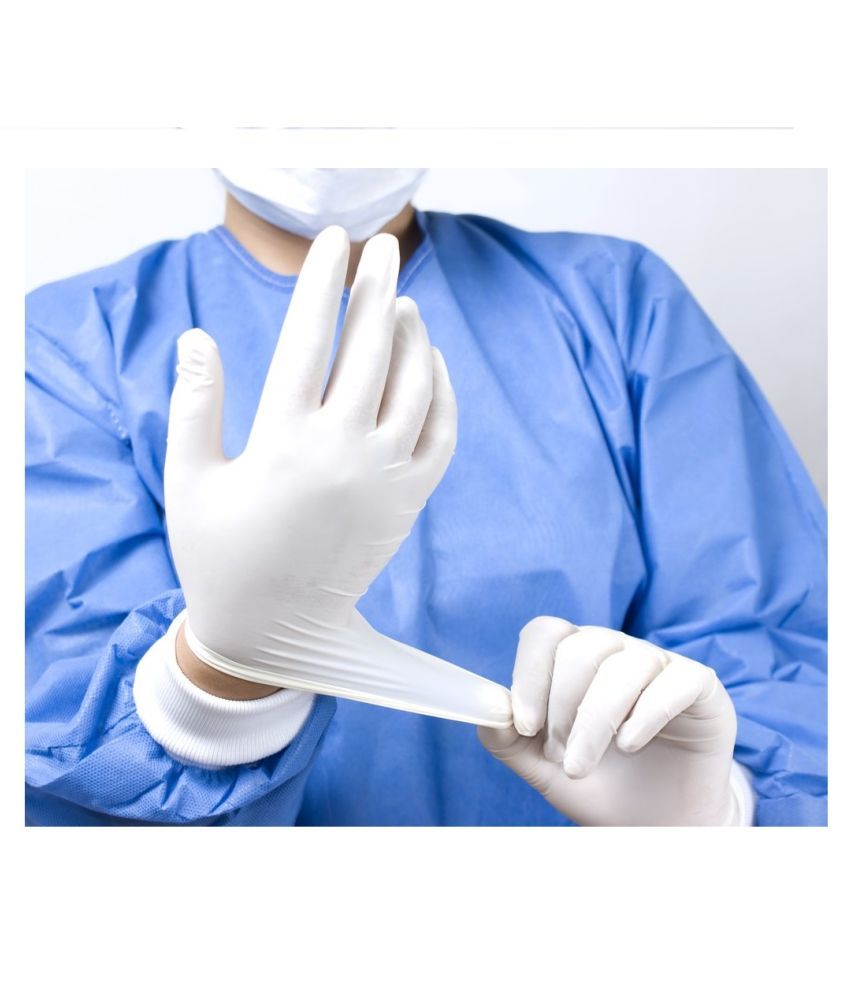 DENTAL MART Sterile Latex Powdered Surgical Gloves (No of Products) 80 (Gloves) Buy DENTAL MART