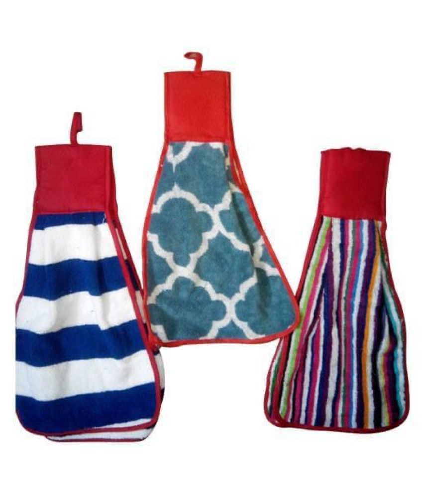 PANIPAT HOME DECOR Set of 6 Hand Towel Assorted Terry 33x51 Buy PANIPAT HOME DECOR Set of 6