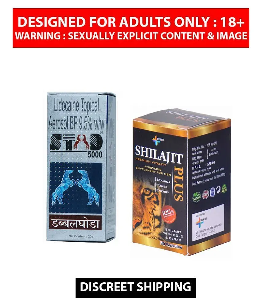 850px x 995px - Stud 5000 Double Horse Long Lasting Sex Delay Spray 20g & Shilajit Plus  Ayurvedic Capsule 30 no.s: Buy Stud 5000 Double Horse Long Lasting Sex  Delay Spray 20g & Shilajit Plus Ayurvedic