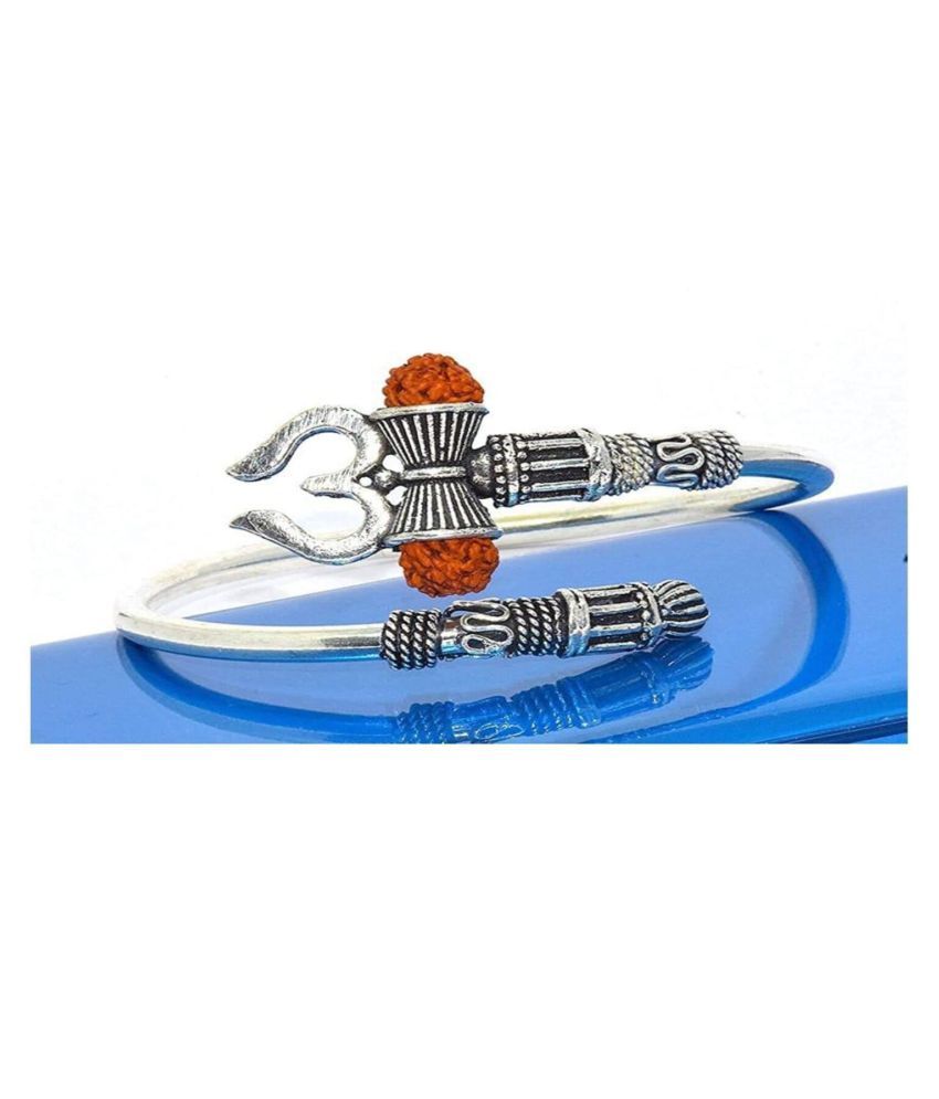 Silver trishul kada Clearance