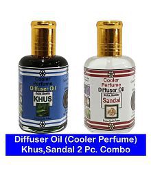 INDRA SUGANDH BHANDAR Premium Khus and Chandan Cooler Perfume (25 ml) ~ Combo of 2pc