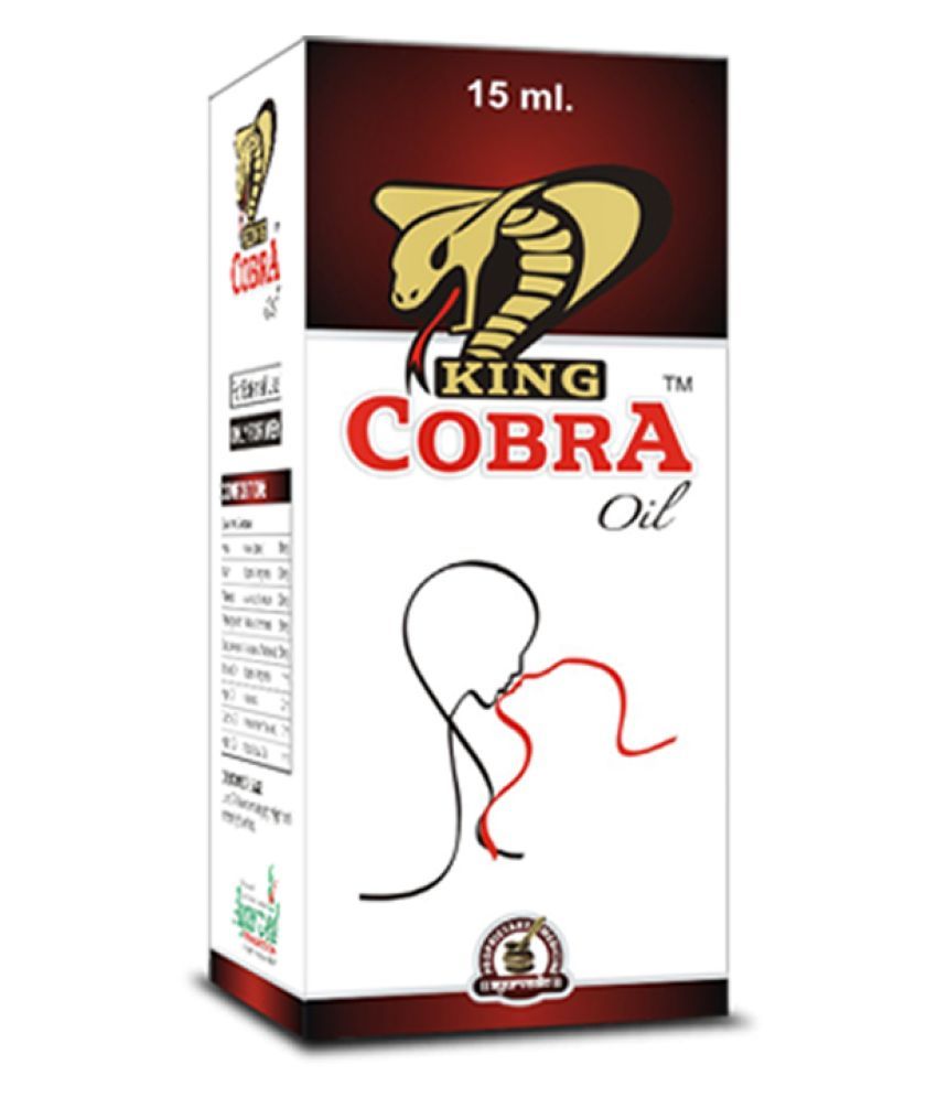     			Dharmanis International King Cobra Stamina ED Oil for Men Oil 45 ml Pack of 3