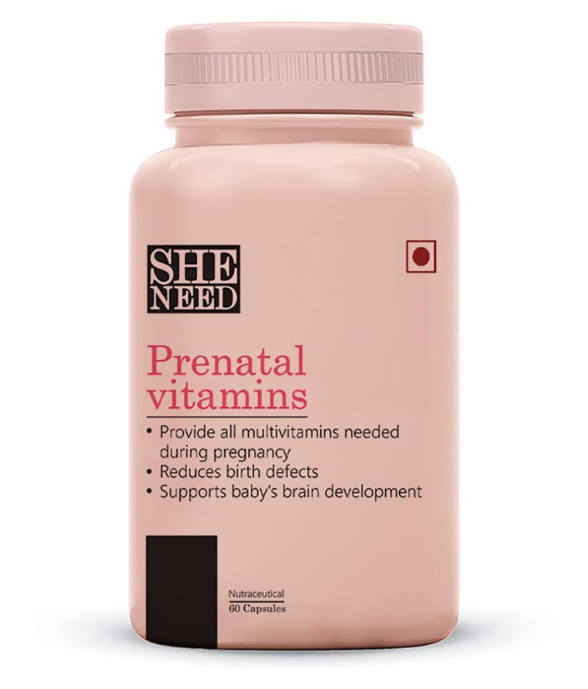 SheNeed Prenatal Vitamins Supplements 60 no.s Vitamins Tablets Buy