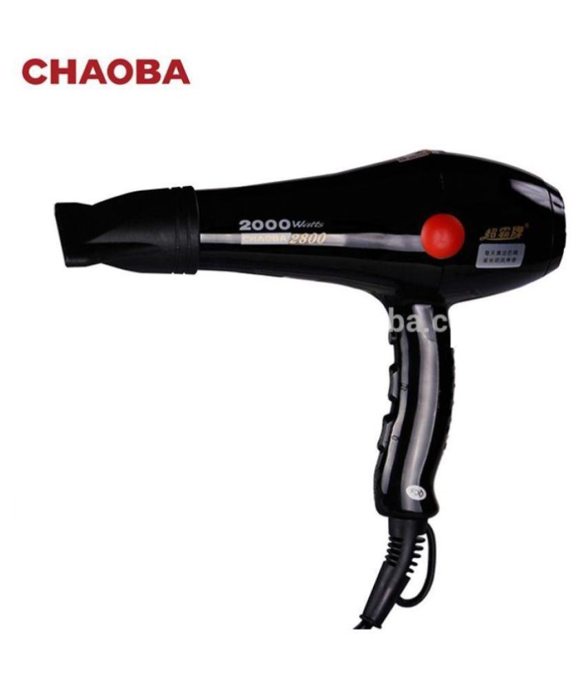 Buy Chaoba 2800 Hair Dryer ( Black ) Online at Best Price in India -  Snapdeal