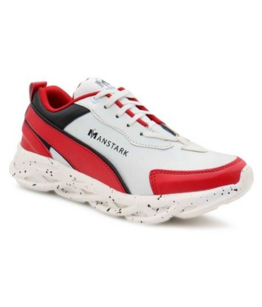 Menstrak Sneakers Red Casual Shoes