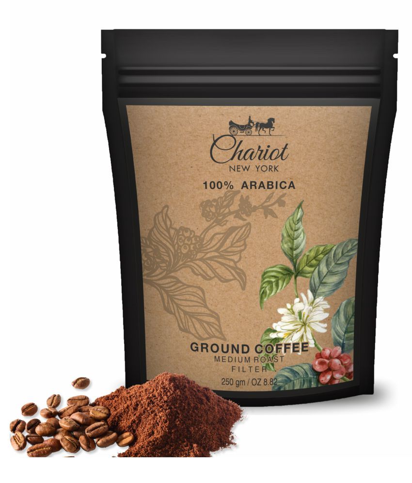 Chariot New York Medium Ground Coffee 250 Gm Buy Chariot New York Medium Ground Coffee 250 Gm At Best Prices In India Snapdeal