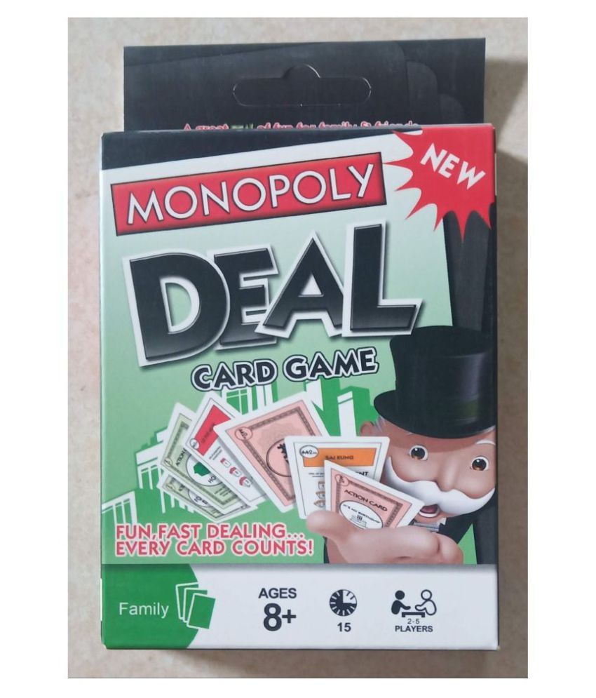 Fortune Pearl Monopoly Deal Playing card game - Buy Fortune Pearl Monopoly  Deal Playing card game Online at Low Price - Snapdeal