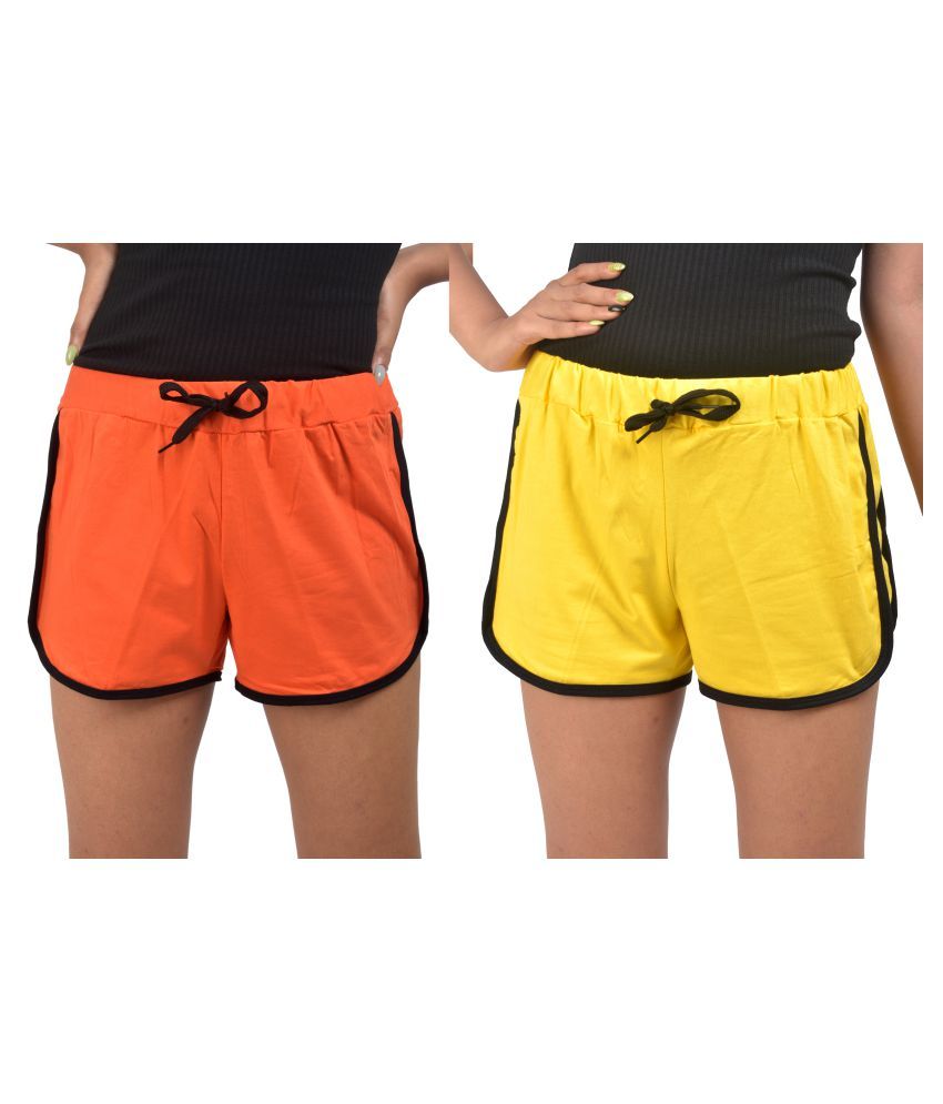     			powermerc Cotton Hot Pants - Multi Color